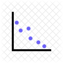 Streudiagramm Blasendiagramm Streudiagramm Symbol