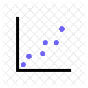 Streudiagramm Blasendiagramm Streudiagramm Symbol