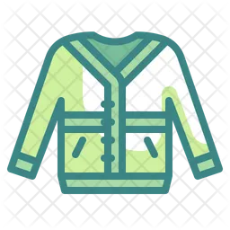 Strickjacke  Symbol