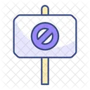 Strike sign  Icon