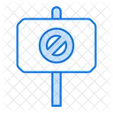 Strike Sign Strike Protest Icon