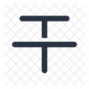 Strikethrough Editor Outline Icon