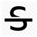 Strikethrough Icon