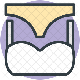 String Icon - Download in Colored Outline Style