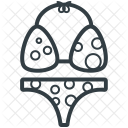 String Icon - Download in Line Style