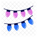 String Lights Decorative Lights Party Lights Icon