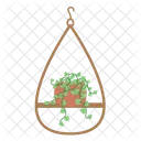 String Of Heart Plant Nature Icon