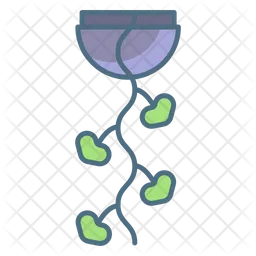 String Of Hearts Plant  Icon