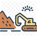 Strip Mining  Icon