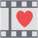 Strip with heart  Icon