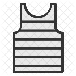 Striped Undershirt  Icon