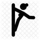 Striptease People Stroke Icon