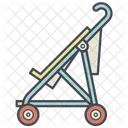 Stroller Cane Carriage Icon