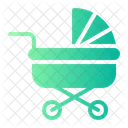 Stroller Baby Buggy Kid And Baby Icon