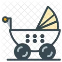 Stroller Crib Icon