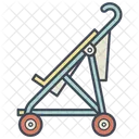 Stroller Cane Icon
