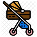 Stroller Kid Baby Icon