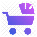 Baby Stroller Parenting Icon