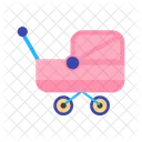 Stroller Kid Baby Icon