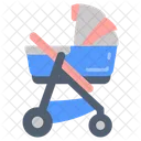 Stroller Baby Seat Baby Tricycle Icon