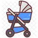 Stroller Baby Seat Baby Tricycle Icon