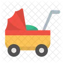 Baby Buggy Carriage Icon
