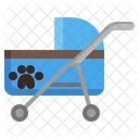 Stroller Pet Puppy Buggies Icon