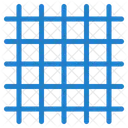 Rationalisieren Vertikales Gitter Drahtgitter Icon