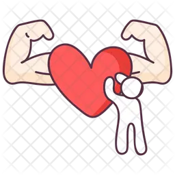 Strong Heart  Icon