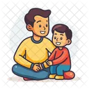 Fitness Man Healthy Icon