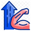 Strong Up Arrow Icon