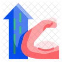 Strong Up Arrow Icon