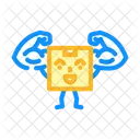 Strong Cardboard Box Icon