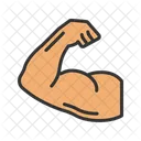 Strong Fitness Man Icon