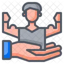 Strong Protech Hand Icon