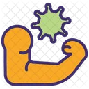 Strong Immune Avatar Man Icon