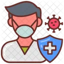 Strong Immunity Boosted Immunity Vaccinated Icon