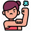 Strong Mom Fight Power Icon