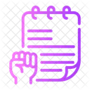 Strong Motivation Willpower Icon