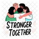 Strong Together Friends Group Icon