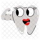 Strong Tooth Dental Healthcare Icon