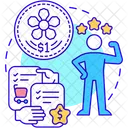 Strong Trade Business Icon