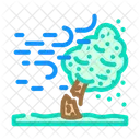 Strong Winds Hurricane Icon