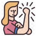 Strong Woman  Icon