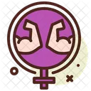 Strong Woman  Icon
