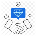 Stronger Brand Loyalty Brand Trust Customer Loyalty Icon