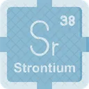 Strontium Preodic Table Preodic Elements Icon