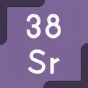 Strontium Periodic Table Chemistry Icon