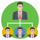 Team Hierarchy Company Icon