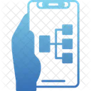 Structure Telephone Portable Cadre Icon